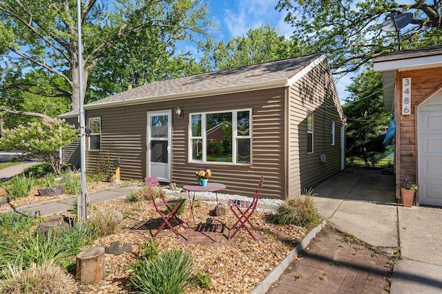 3486 Hargrove St, Madison, WI 53714 - view of front facade featuring a shingled roof