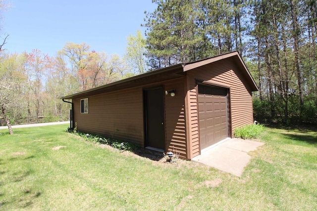 N9394 21st Ave, Neshkoro, WI 54960 - view of detached garage