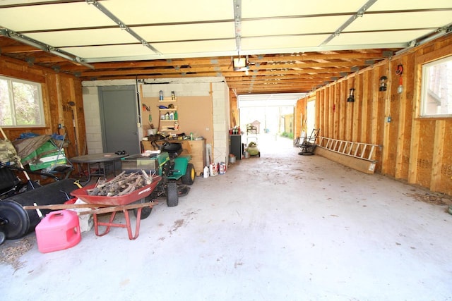 N9394 21st Ave, Neshkoro, WI 54960 - view of garage