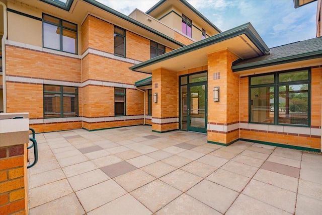 6767 Frank Lloyd Wright Ave Unit 219, Middleton, WI 53562 - view of patio with french doors