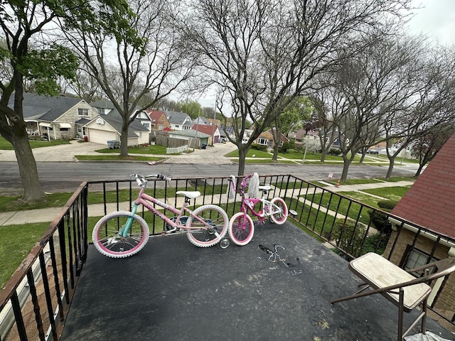 5733 W Philip Pl, Milwaukee, WI 53216 - balcony with a residential view