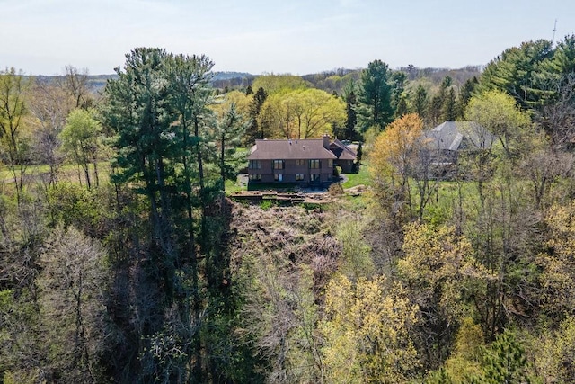 519 Grandview Heights Ct, Menomonie, WI 54751 - view of subject property featuring a forest