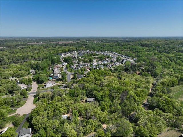 1286 Krattley Ln, Hudson, WI 54016 - drone / aerial view of a heavily wooded area