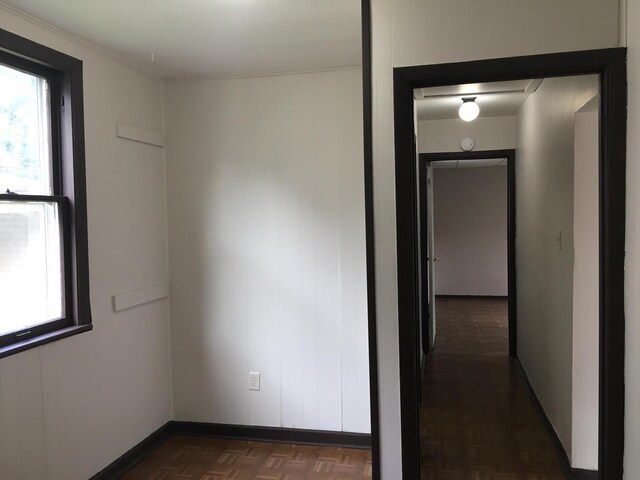 6121 12th Ave, Kenosha, WI 53143 - hall featuring healthy amount of natural light and baseboards