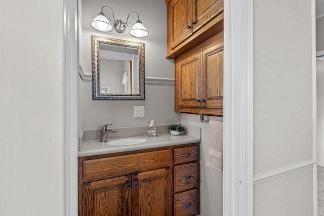 61 N Grand St, Markesan, WI 53946 - bathroom featuring vanity