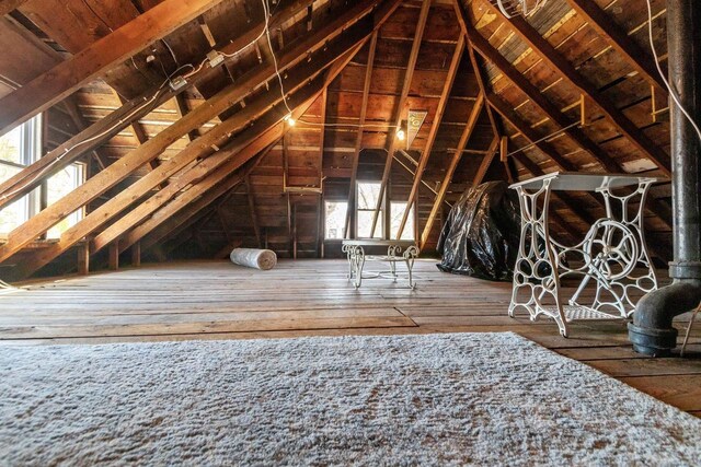 61 N Grand St, Markesan, WI 53946 - view of attic