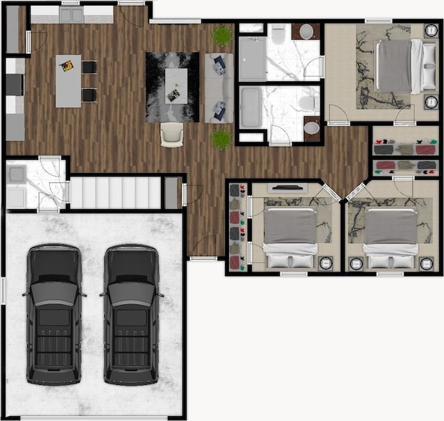 708 E Maple Beach Dr, Edgerton, WI 53534 - home floor plan