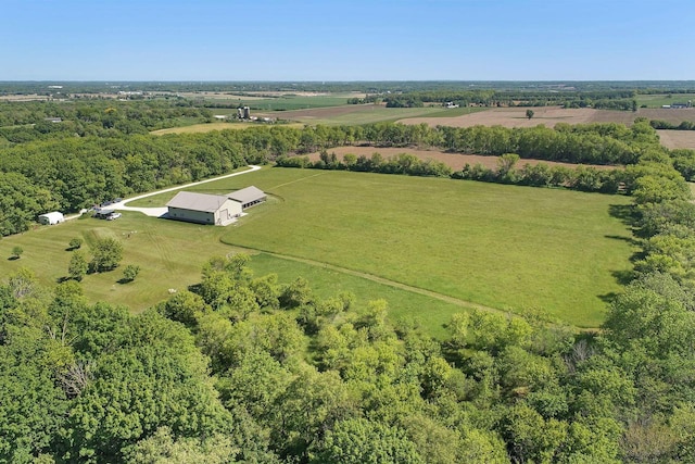 N5911 County Road Dd, Burlington, WI 53105 - aerial view of sparsely populated area