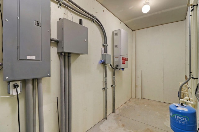 N5911 County Road Dd, Burlington, WI 53105 - utility room with electric panel