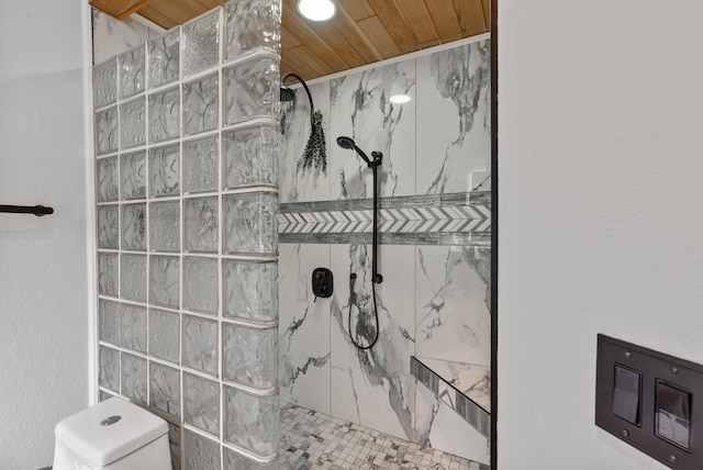 644 County Highway K, Hartford, WI 53027 - full bathroom featuring a walk in shower and toilet