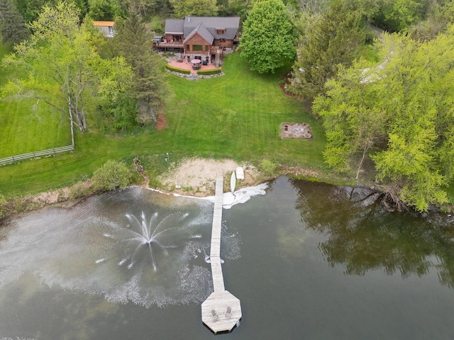 644 County Highway K, Hartford, WI 53027 - aerial view of property and surrounding area with a nearby body of water