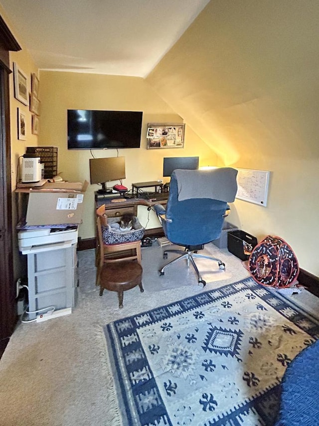918 E Center St Unit 920, 922, Milwaukee, WI 53212 - carpeted office space featuring lofted ceiling