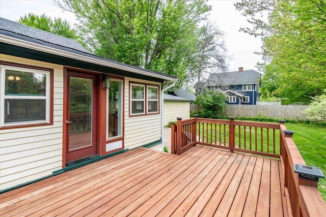 330 1st St, Port Edwards, WI 54469 - view of deck