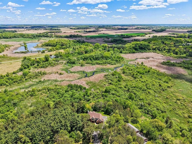 W8849 Deer Run Trl, Cambridge, WI 53523 - aerial view of a large body of water