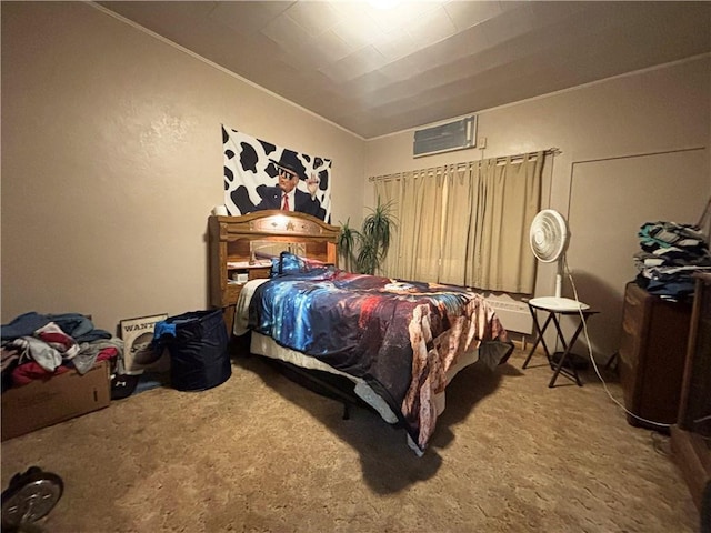111 Arlington Ave Unit 1-12, Cameron, WI 54822 - carpeted bedroom with ornamental molding