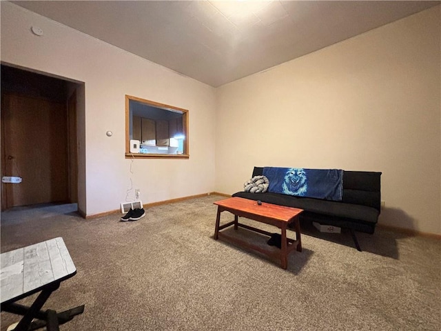 111 Arlington Ave Unit 1-12, Cameron, WI 54822 - carpeted living area featuring baseboards