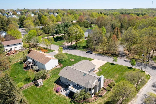 1502 Marquardt Rd, Wausau, WI 54403 - drone / aerial view of a heavily wooded area