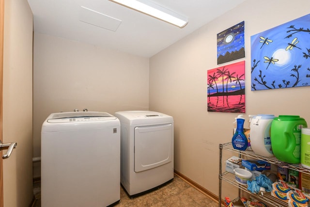 6454 Heritage Ave, Mount Pleasant, WI 53406 - washroom with washer and dryer