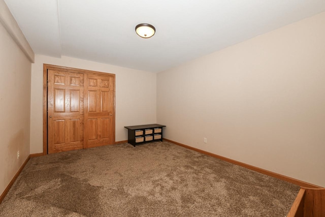 6454 Heritage Ave, Mount Pleasant, WI 53406 - unfurnished bedroom with carpet flooring and baseboards