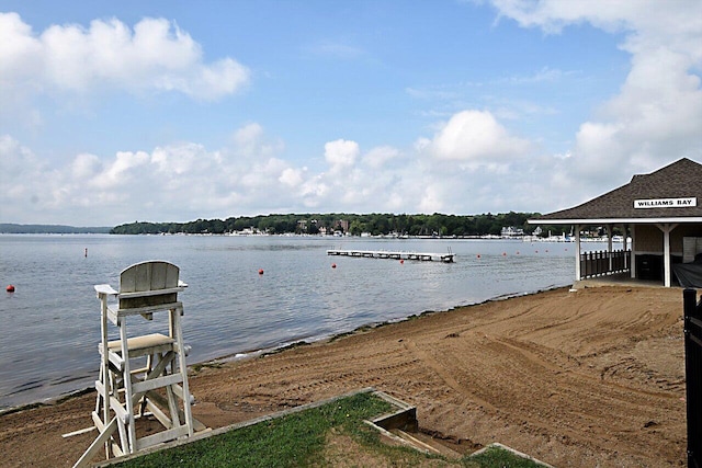 91 Oakwood St, Williams Bay, WI 53191 - dock featuring a water view