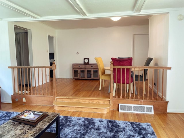 91 Oakwood St, Williams Bay, WI 53191 - dining room featuring wood finished floors and baseboards
