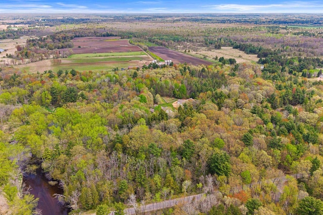6056 Sharonwood Ln, Stevens Point, WI 54482 - aerial overview of property's location with a heavily wooded area