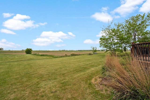 416 Rimrock Rd, Janesville, WI 53548 - view of green lawn featuring a view of countryside