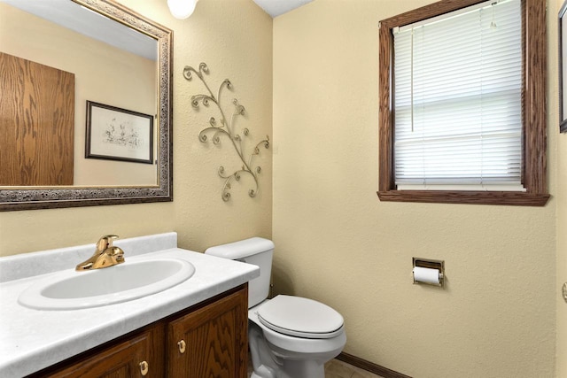 2425 Sandstone Ct, Oshkosh, WI 54904 - half bath with toilet and vanity