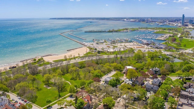 2017 N Terrace Ave, Milwaukee, WI 53202 - aerial overview of property's location featuring a nearby body of water