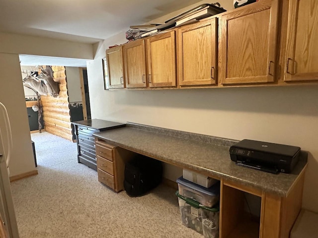 729 Parkway Dr, Mount Horeb, WI 53572 - unfurnished office featuring carpet flooring