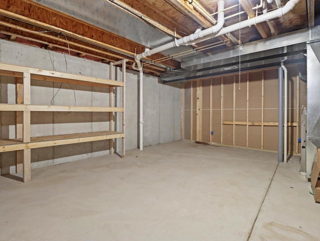 1537 Whitewater Dr, West Bend, WI 53095 - view of unfinished below grade area