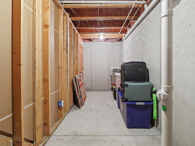 1537 Whitewater Dr, West Bend, WI 53095 - view of unfinished below grade area