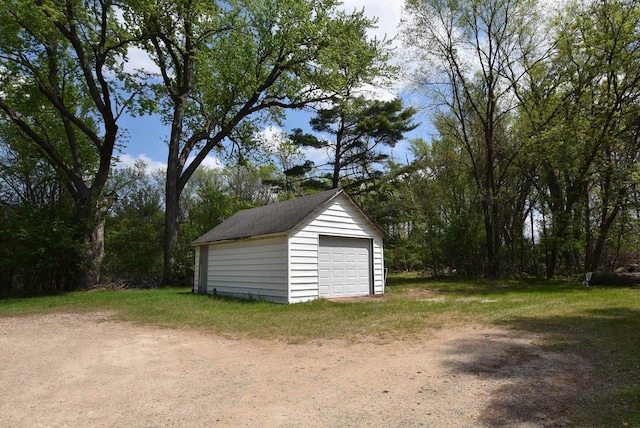 1118 E Pearl St, Neshkoro, WI 54960 - view of detached garage