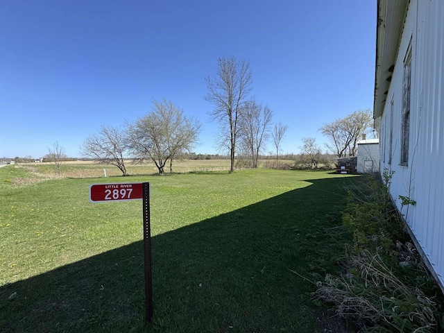 2897 County Road A, Oconto, WI 54153 - view of green lawn