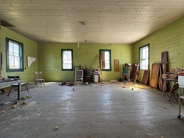2897 County Road A, Oconto, WI 54153 - misc room featuring healthy amount of natural light and hardwood / wood-style flooring