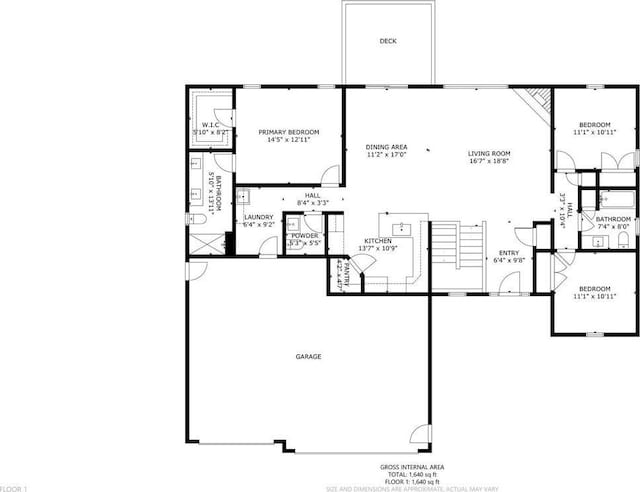 80 Oak Ridge Trl, Deerfield, WI 53531 - floor plan / room layout