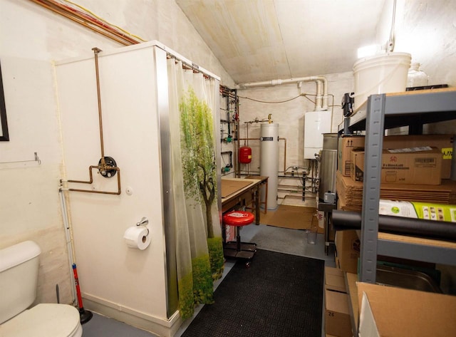 6209 Cassidy Rd, Mineral Point, WI 53565 - storage with water heater