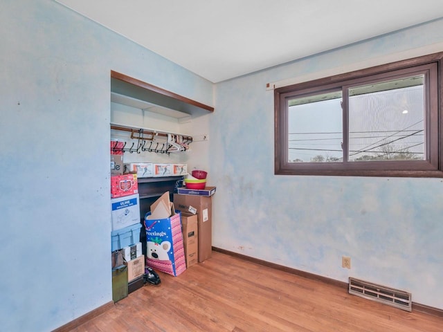 4715 Westway Ave, Racine, WI 53406 - spare room featuring wood finished floors and baseboards