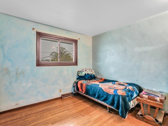 4715 Westway Ave, Racine, WI 53406 - bedroom with wood finished floors and baseboards