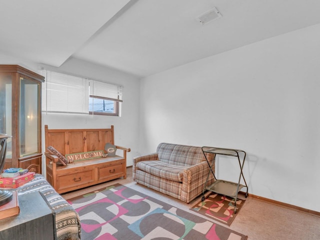 4715 Westway Ave, Racine, WI 53406 - living area with carpet flooring