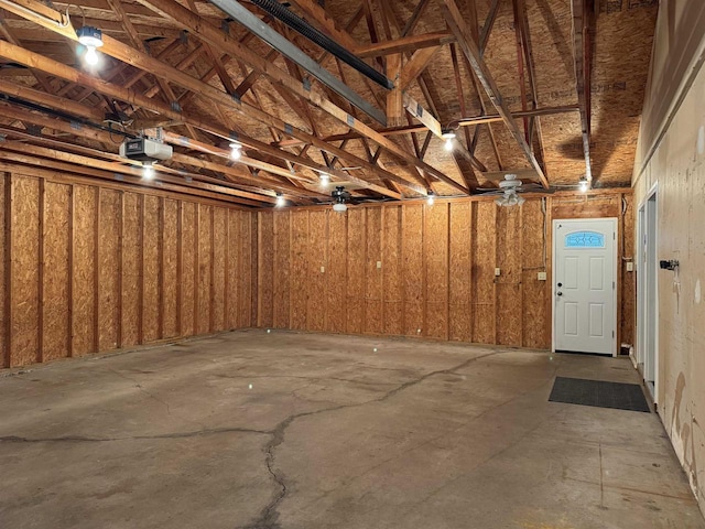 1900 Arthur St, Merrill, WI 54452 - garage with a garage door opener