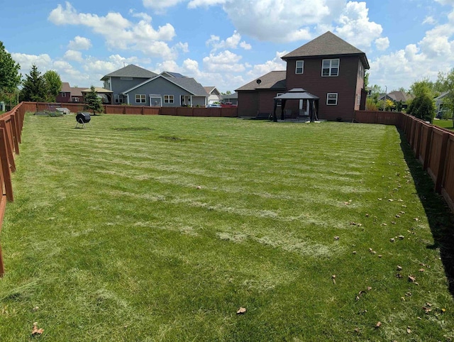 4374 Bent Grass Ct, Windsor, WI 53598 - view of yard with a gazebo