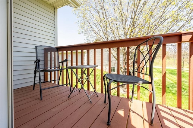 1153 Weather Ridge Rd, Chippewa Falls, WI 54729 - view of deck