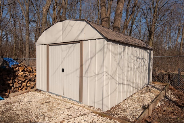 1031 N Osborne Blvd, Racine, WI 53405 - view of shed with fence