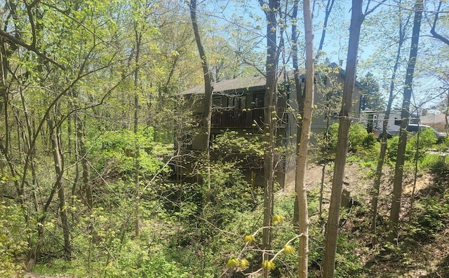 1031 N Osborne Blvd, Racine, WI 53405 - view of tree filled area