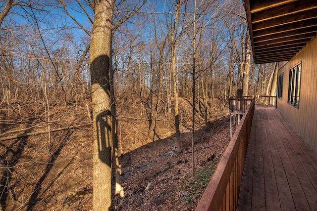 1031 N Osborne Blvd, Racine, WI 53405 - view of wooden deck