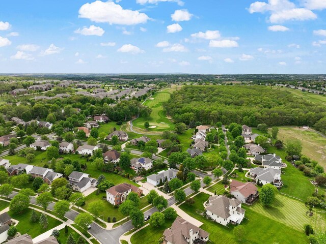 8705 Nelson Xing, Verona, WI 53593 - aerial perspective of suburban area with a golf club