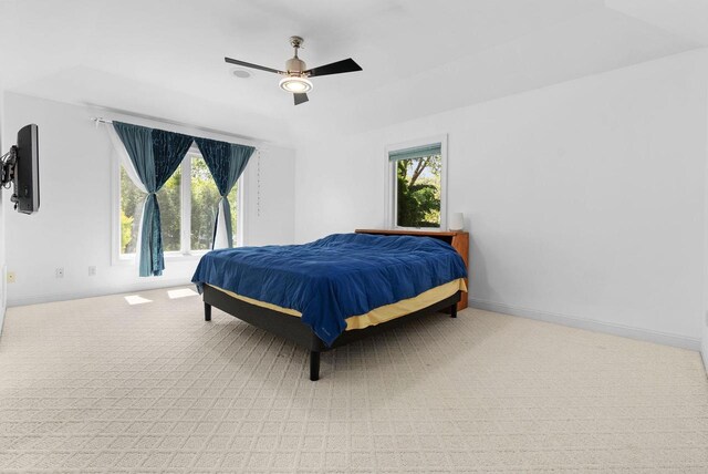 8705 Nelson Xing, Verona, WI 53593 - carpeted bedroom with baseboards and ceiling fan