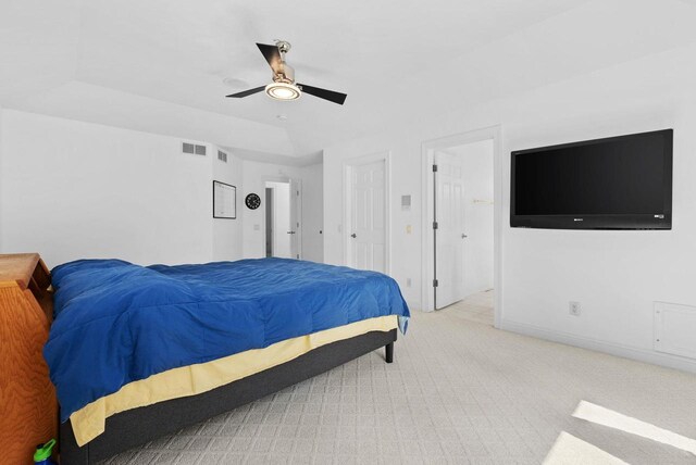 8705 Nelson Xing, Verona, WI 53593 - carpeted bedroom with baseboards and a ceiling fan