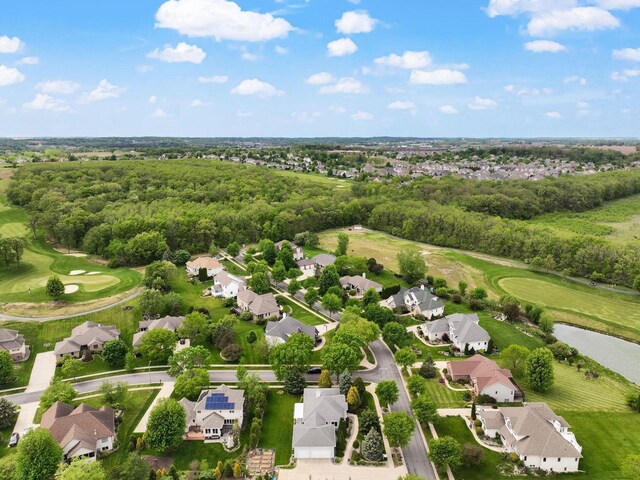 8705 Nelson Xing, Verona, WI 53593 - aerial view of residential area featuring a local golf course